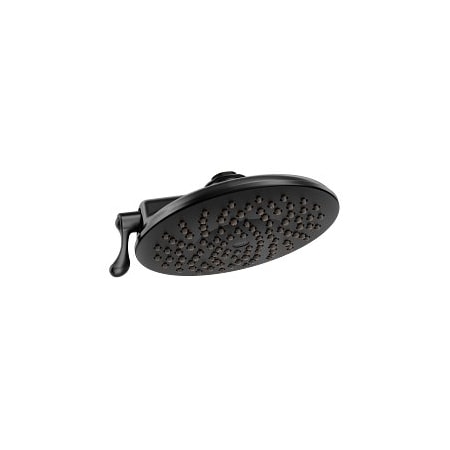 Moen Matte Black Two-Function 8 Diameter Spray Head Rainshower S6320BL